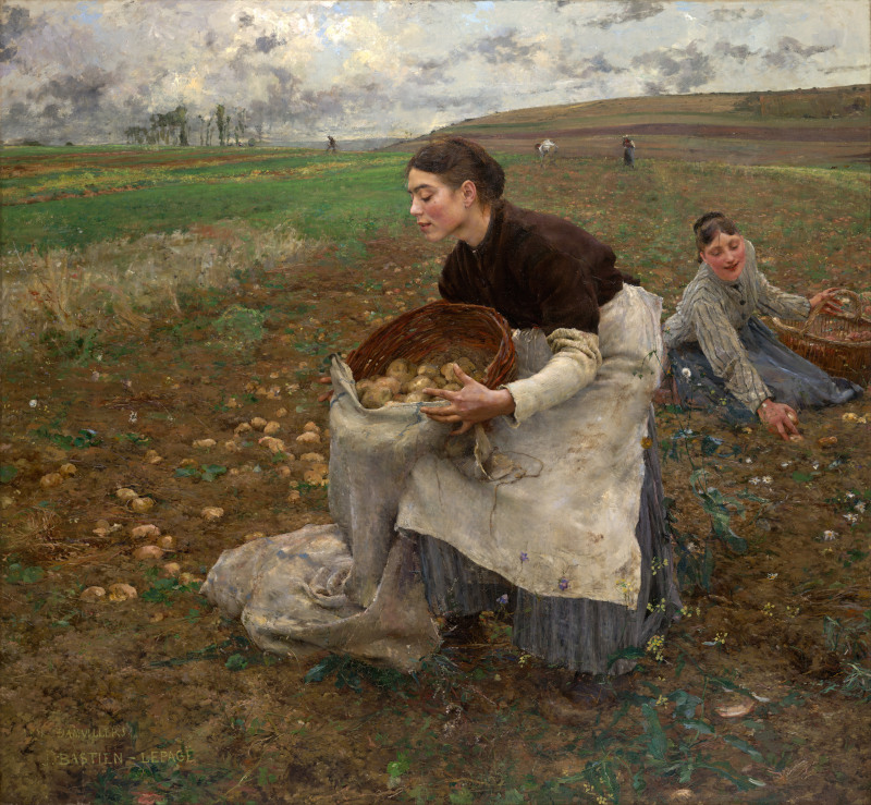 Octobre 1878 de Jules Bastien-Lepage